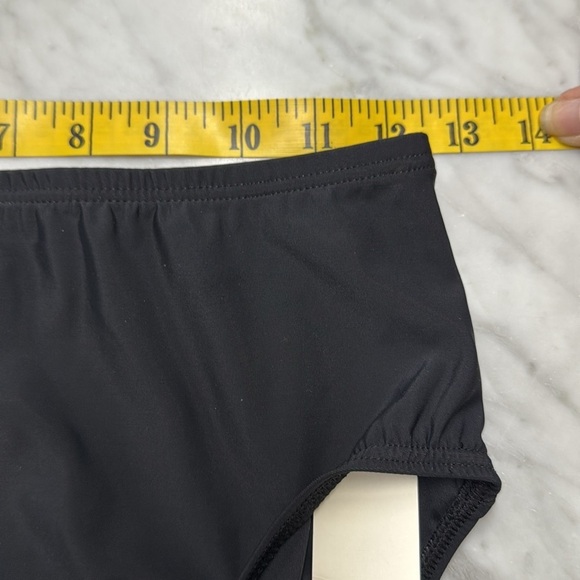 Talbots X Miraclesuit NWT Black Swim Briefs Size 10 - Picture 3 of 11